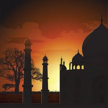 Mosque Stock Illustration