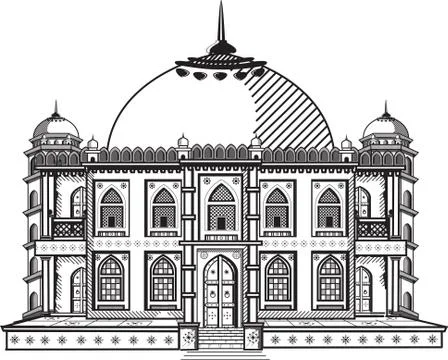 Mosque Stock Illustration