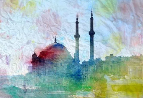 Mosque Illustrazione stock