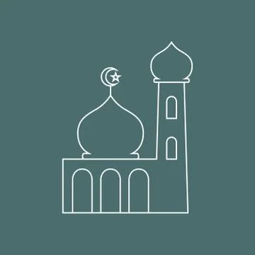 Mosque Stock Illustration