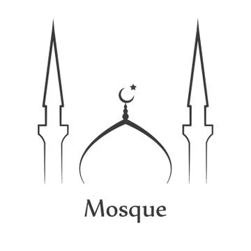 Mosque Stock Illustration