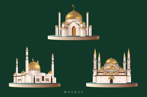 Mosque Stock Illustration