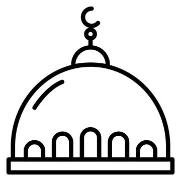 Mosque Stock Illustration