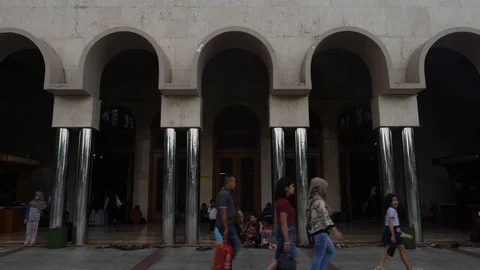 Mosque in Indonesia Video stock 88725009