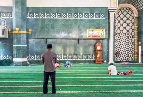 Mosque in Indonesia Stock Photos
