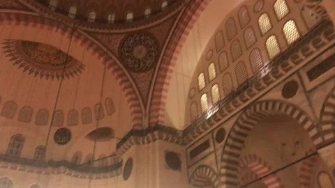 Mosque inside Stock Footage 156807372
