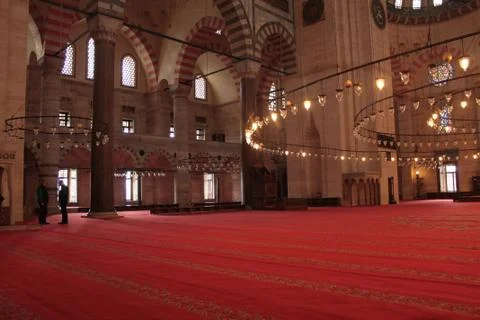 Mosque inside picture Stock Photos