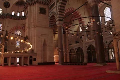Mosque inside picture Foto stock