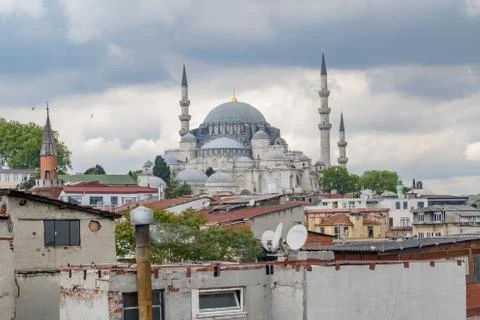 Mosque In Instanbul, Turkey Stock-Fotos