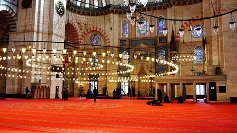 Mosque Interior - 4K Видео 99910278