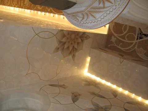 Mosque interior Foto stock