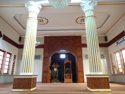 Mosque interior Stock-Fotos