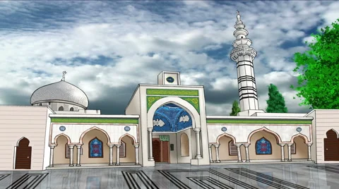 Mosque in Iran Stock Footage 45968799