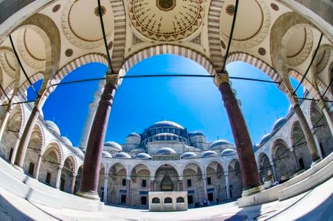 A mosque in the Istanbul Stock Photos