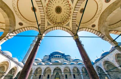 A mosque in the Istanbul Stock Photos