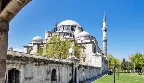 A mosque in the Istanbul Stock Photos
