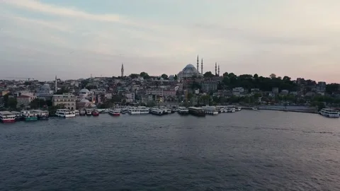 Mosque in Istanbul, Turkey. Stock Footage 194512448