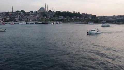 Mosque in Istanbul, Turkey. Stock Footage 194551972