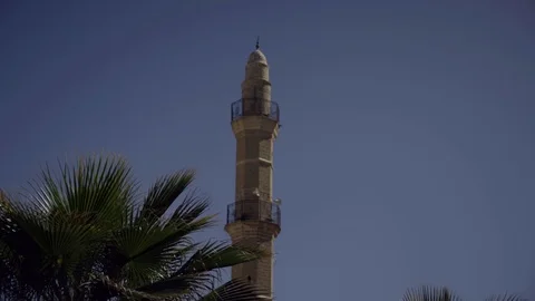 Mosque in Jaffo city Stock Footage 97416408