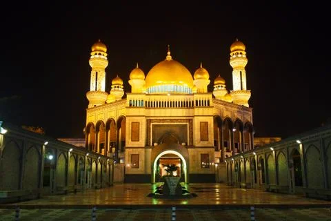 Mosque Jame' Asr Hassanil Bolkiah - Brunei Darussalam Stock Photos