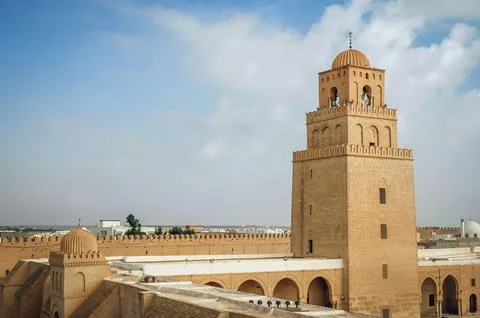 Mosque in Kairouan Stock Photos