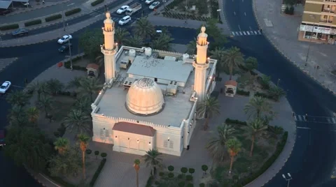 Mosque in Kuwait Stock Footage 45508186