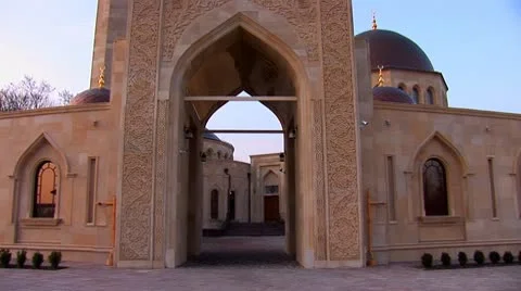 Mosque kyiv 13 Stock Footage 9440814