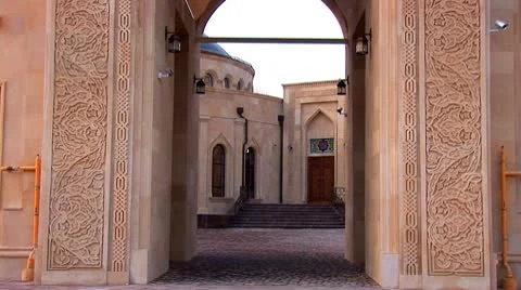 Mosque kyiv 14 Stock Footage 9440849