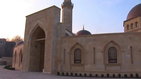 Mosque kyiv 15 Stock Footage 9440733