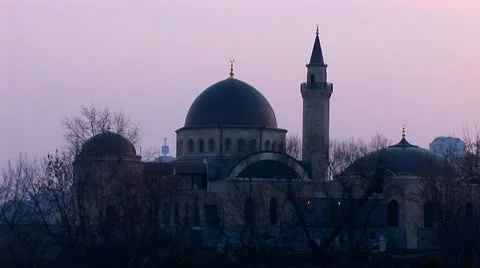 Mosque kyiv 20 Stock Footage 9440668