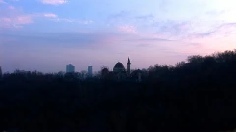 Mosque kyiv 21 Stock Footage 9440632