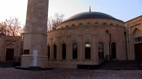 Mosque kyiv 9 Stock Footage 9440553