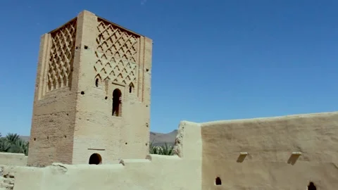 Mosque Lalla baytou Allah Stock Footage 137018899