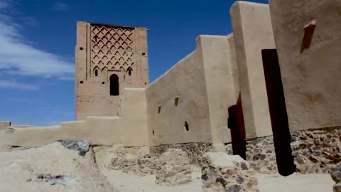 Mosque Lalla baytou Allah Stock Footage 137020714