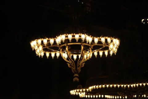 Mosque Lights Stockfoto's