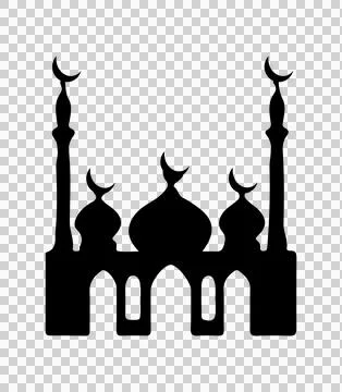 Mosque logo vector icon design 스톡 일러스트