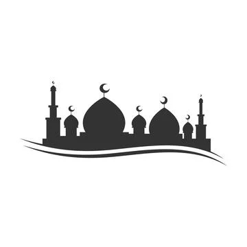 Mosque logo vector illustration design Stock Illustration
