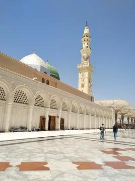 The mosque in the madina Stock Photos