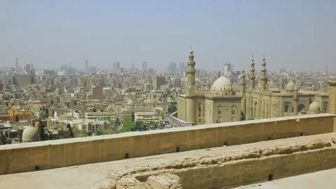 Mosque Madrasa of Sultan Hassan  Stock-Footage 255529163