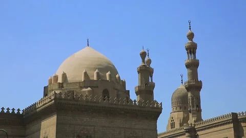 Mosque Madrasa of Sultan Hassan  Stock-Footage 255529185
