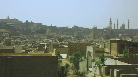 Mosque Madrasa of Sultan Hassan  Stock Footage 255529193