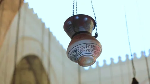 Mosque Madrasa of Sultan Hassan  Stock Footage 255529207