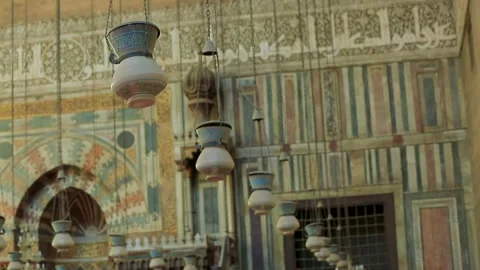 Mosque Madrasa of Sultan Hassan  Stock Footage 255529238