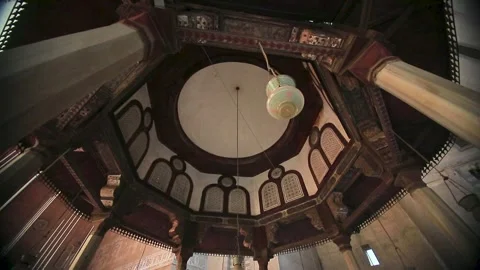 Mosque Madrasa of Sultan Hassan  Stock Footage 255529242