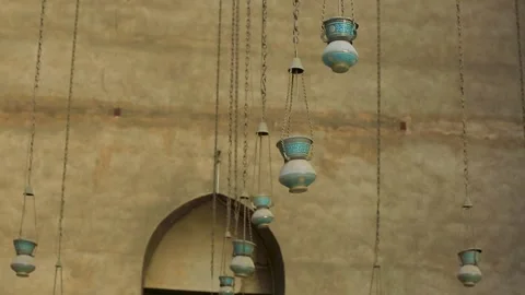 Mosque Madrasa of Sultan Hassan  Stock Footage 255529287