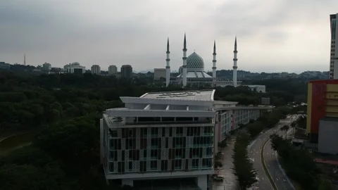 Mosque in Malaysia Stock Footage 146216658