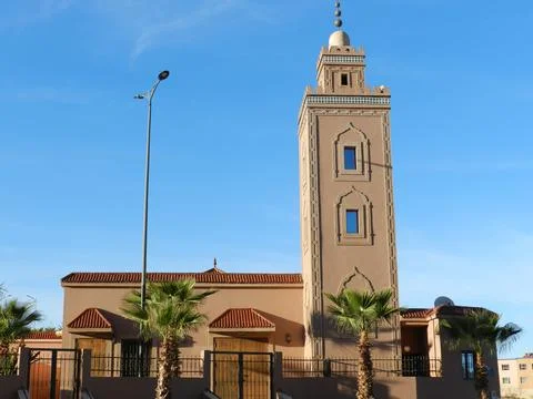 A mosque in Marrakesh, Morocco Foto stock