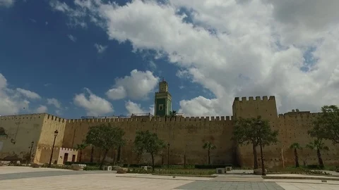 Mosque in Meknes Stock Footage 92422002