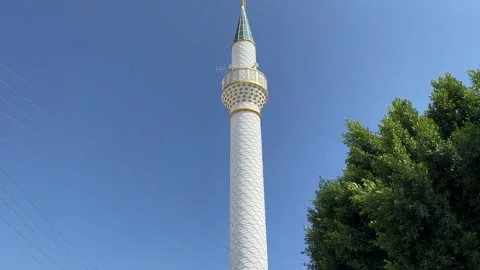 Mosque Minaret Bodrum Turkey Stock Footage 221931285