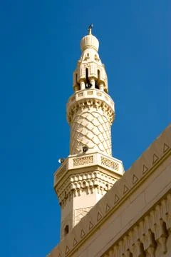 Mosque Minaret, Dubai Stock Photos